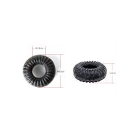 PerfectFitBrand Ribbed Ring - Cockring - Zwart, afbeelding 3