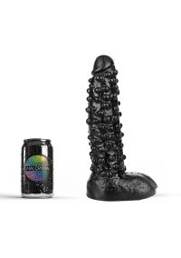 All Black Dark Crystal dildo - 26,5 cm, Zwart, afbeelding 2