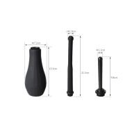 PerfectFitBrand Ergoflo Director - Anaaldouche - Zwart, afbeelding 4