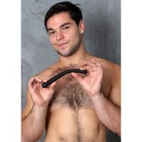PerfectFitBrand Ergoflo - Flexibel siliconen spuitstuk voor anaaldouche - 20 cm - Zwart, afbeelding 5