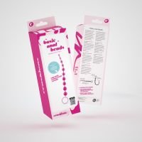 Crushious Basic anal beads - Ketting met 10 kralen - Roze, afbeelding 4