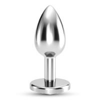 Crushious Bijou - Buttplug met juweel - Small - Transparant, afbeelding 3