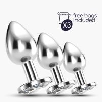 Crushious Bijou Anal Train Trio - Transparant, Zilver, afbeelding 5