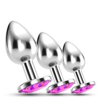 Crushious Bijou Anal Train Trio - Roze, Zilver