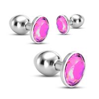 Crushious Bijou Anal Train Trio - Roze, Zilver, afbeelding 3