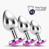 Crushious Bijou Anal Train Trio - Roze, Zilver, afbeelding 5