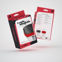 Crushious Satijnen Blinddoeken - Duopak - Zwart/Rood, afbeelding 5