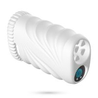 Crushious Nautilus - Trainingsmasturbator met uitneembare bullet - Wit