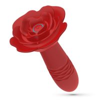 Crushious Romeo - Stotende Anale Roosplug met Afstandsbediening - Rood, afbeelding 2