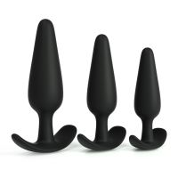 Crushious Tic Tac Toe Anale Buttplug Trainingsset - Zwart