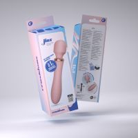 Crushious Jinx Dubbele Vibrator met Verwarming - Roze, afbeelding 2