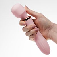 Crushious Jinx Dubbele Vibrator met Verwarming - Roze, afbeelding 6