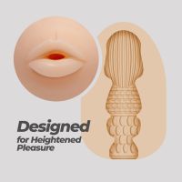 Crushious Ezy Egg - Masturbator ei - Mond - Rood, afbeelding 7