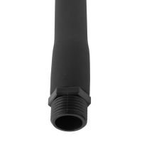 Fuck & Fist Anaaldouche siliconen spuitmond - 15 cm - Zwart, afbeelding 2