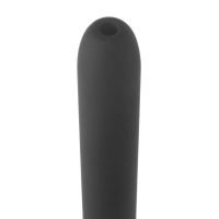 Fuck & Fist Anaaldouche siliconen spuitmond - 15 cm - Zwart, afbeelding 3