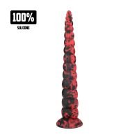 Fiction Cocks Infernal Tentacle Demon - Anale slang - 37,5 cm - Rood/Zwart