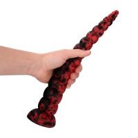Fiction Cocks Infernal Tentacle Demon - Anale slang - 37,5 cm - Rood/Zwart, afbeelding 6