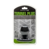 PerfectFitBrand Tunnel Plug - Holle buttplug - M - Zwart, afbeelding 2