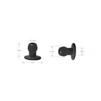 PerfectFitBrand Tunnel Plug - Holle buttplug - M - Zwart, afbeelding 3