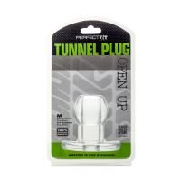PerfectFitBrand Tunnel Plug - Holle buttplug - M - Transparant, afbeelding 2