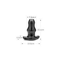 PerfectFitBrand Double Tunnel Plug - Holle buttplug - L, afbeelding 3
