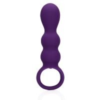 Loveline Traanvorm Anaal Vibrator - Helder Paars, afbeelding 5