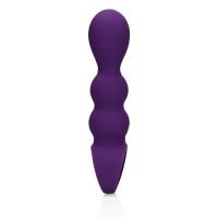 Loveline Traanvorm Anaal Vibrator - Helder Paars, afbeelding 6
