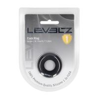 Levelz Solid Siliconen Cockring - XS - Zwart, afbeelding 2