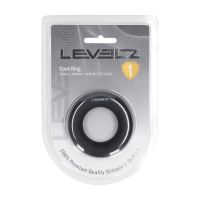 Levelz Cockring van vloeibare siliconen - M - Zwart, afbeelding 2