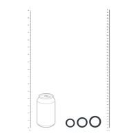 Levelz Classic Siliconen Cockring Set van 3 - XS/S/M - Zwart, afbeelding 5