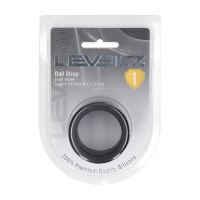 Levelz Ballstrap van vloeibare siliconen - L - 34mm - Zwart, afbeelding 3