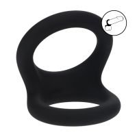 Levelz Double O Siliconen Cockring - L - Zwart