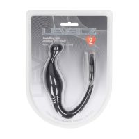 Levelz Siliconen cockring met prostaatstimulator - M - Zwart, afbeelding 4