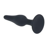 Levelz Slanke Siliconen Anaalplug - S - Zwart, afbeelding 3
