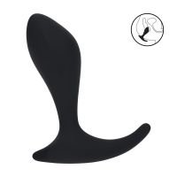 Levelz Single Ripple siliconen prostaatstimulator - Zwart