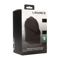 Levelz Verstelbare vibrerende siliconen eikelstimulator - Zwart, afbeelding 6