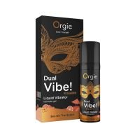 Orgie Dual Vibe! Kusbare vloeibare vibrator - Sex On The Beach - 15 ml, afbeelding 3