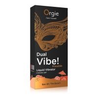 Orgie Dual Vibe! Kusbare vloeibare vibrator - Sex On The Beach - 15 ml, afbeelding 4