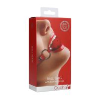 Ouch! Ball gag - Rood, afbeelding 5