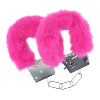 Ouch! Klassieke pluizige handboeien - Roze, afbeelding 3