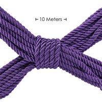 Ouch! Polyester Bondage Touw - 10 m - Paars, afbeelding 2
