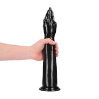 Ouch! Helping Hand - Fisting dildo hand met onderarm - 965 g / 38 cm - Zwart, afbeelding 6
