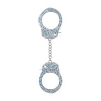 Ouch! Heavy-Duty Diamond Handboeien - Blauw