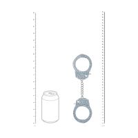 Ouch! Heavy-Duty Diamond Handboeien - Blauw, afbeelding 5