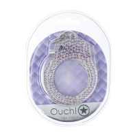 Ouch! Diamond Handboeien Heavy-Duty - Paars, afbeelding 2