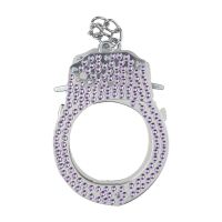 Ouch! Diamond Handboeien Heavy-Duty - Paars, afbeelding 6
