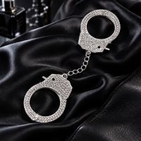 Ouch! Heavy-Duty Diamond Handboeien - Zilver, afbeelding 4