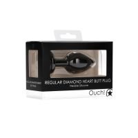 Ouch! Diamond Heart Buttplug - Regular, afbeelding 6