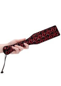 Ouch! Paddle met diamantpatroon - Rood/zwart, afbeelding 5