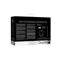 Ouch! Bed Post Bindings Boeienset - Zwart
